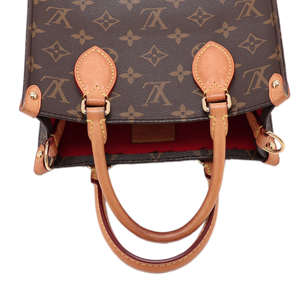 Louis Vuitton Monogram Sac Plat BB — Brown