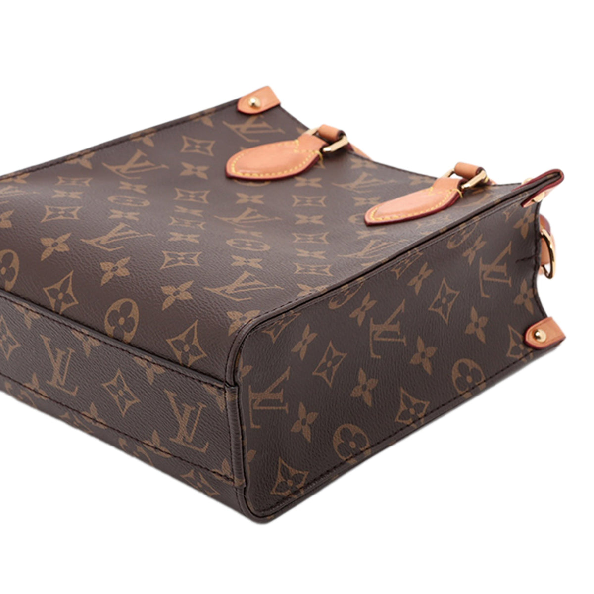 Louis Vuitton Monogram Sac Plat BB — Brown