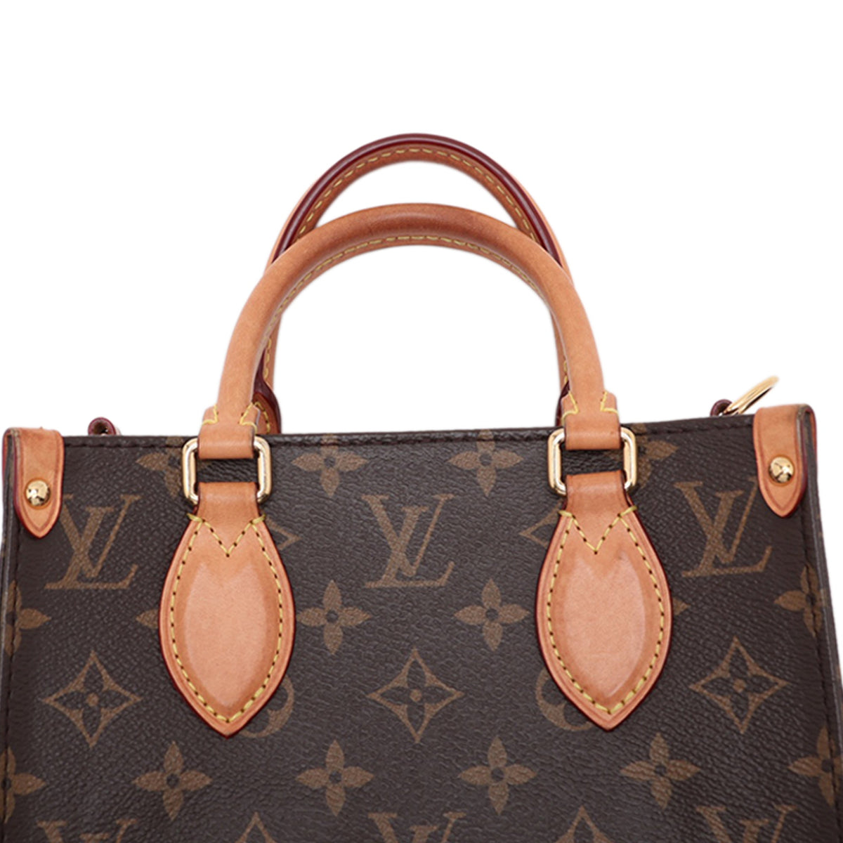 Louis Vuitton Monogram Sac Plat BB — Brown
