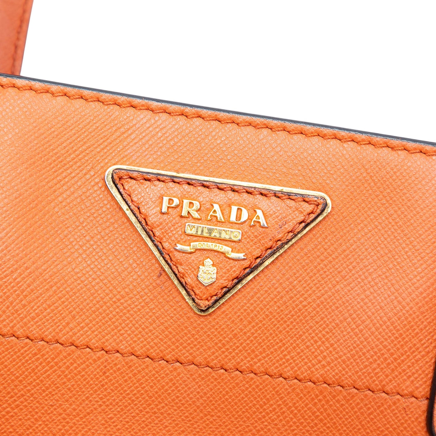 Prada Saffiano Soft Triple Pocket Tote
