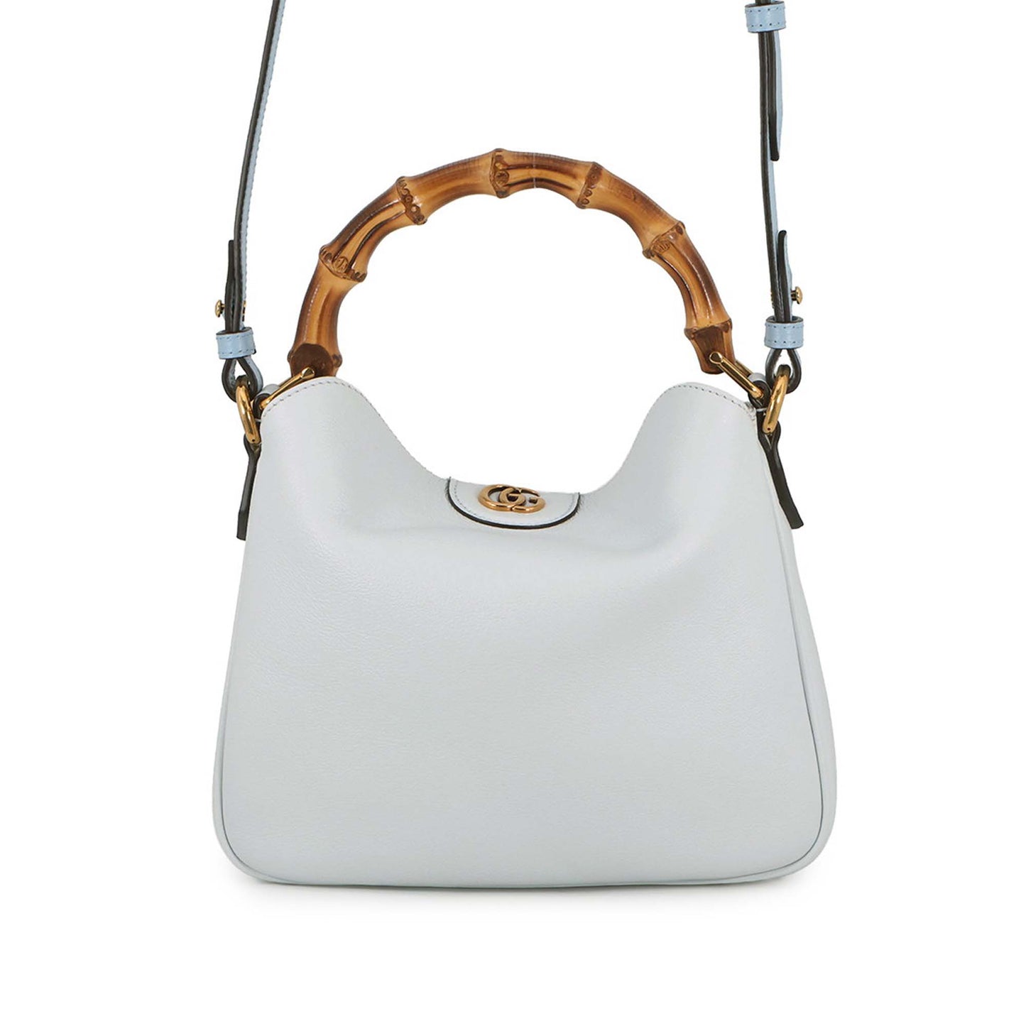 Gucci Small Calfskin Bamboo Diana Satchel