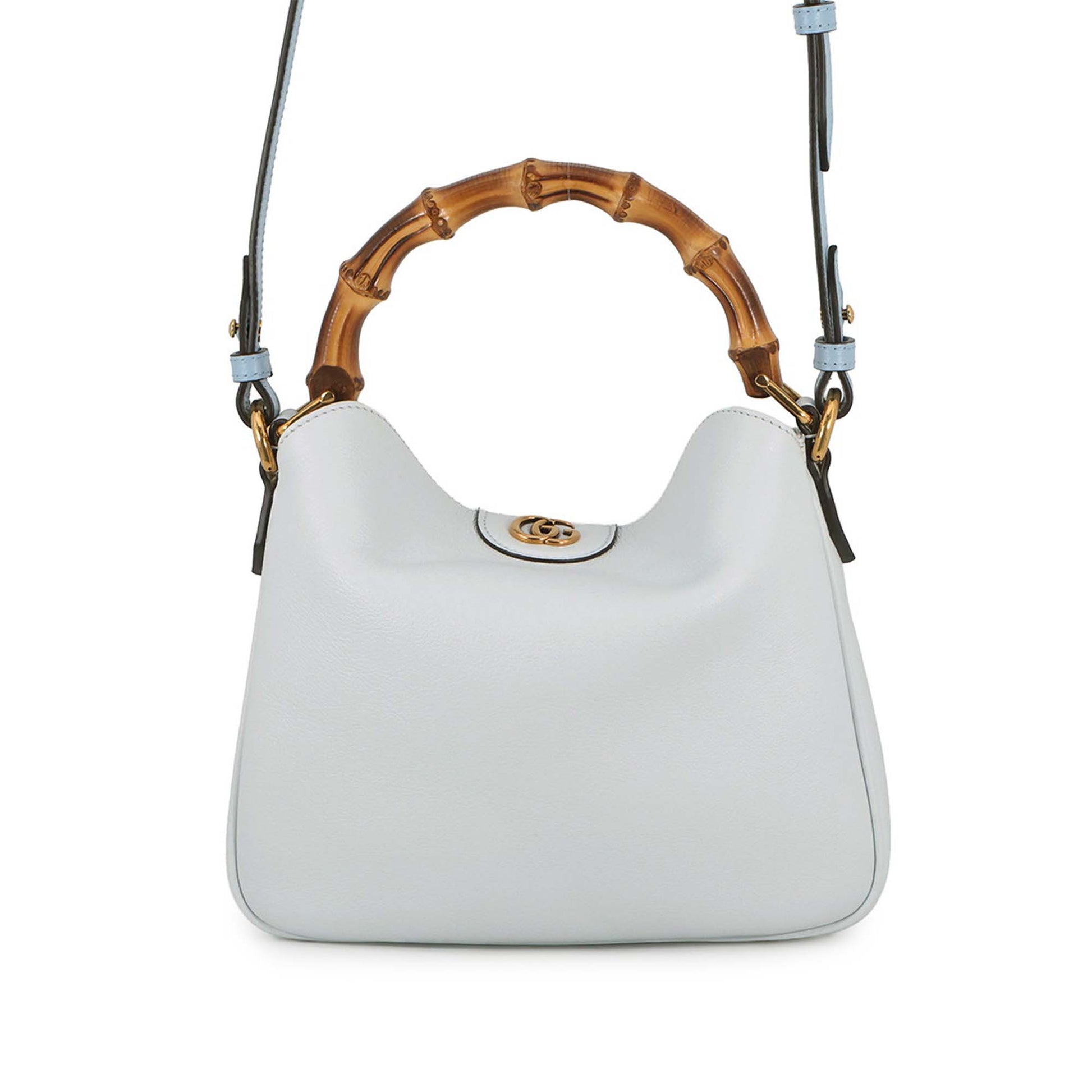 Gucci Small Calfskin Bamboo Diana Satchel