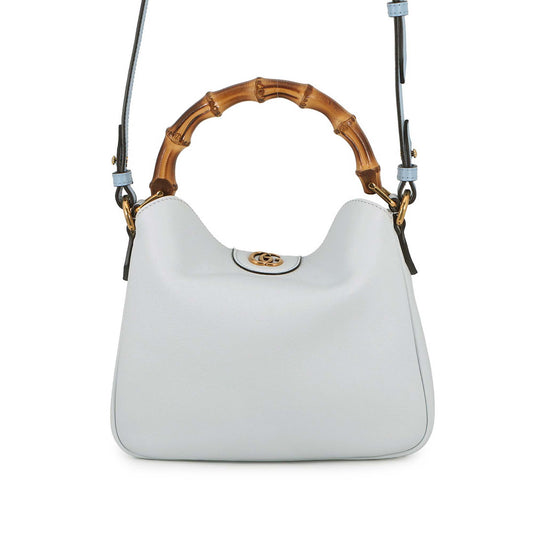 Gucci Small Calfskin Bamboo Diana Satchel
