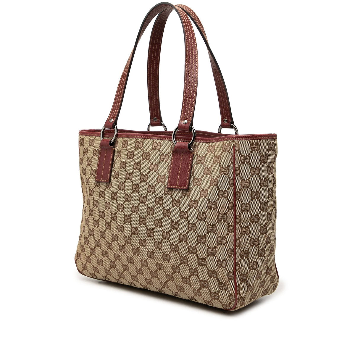 Gucci GG Canvas Tote — Beige