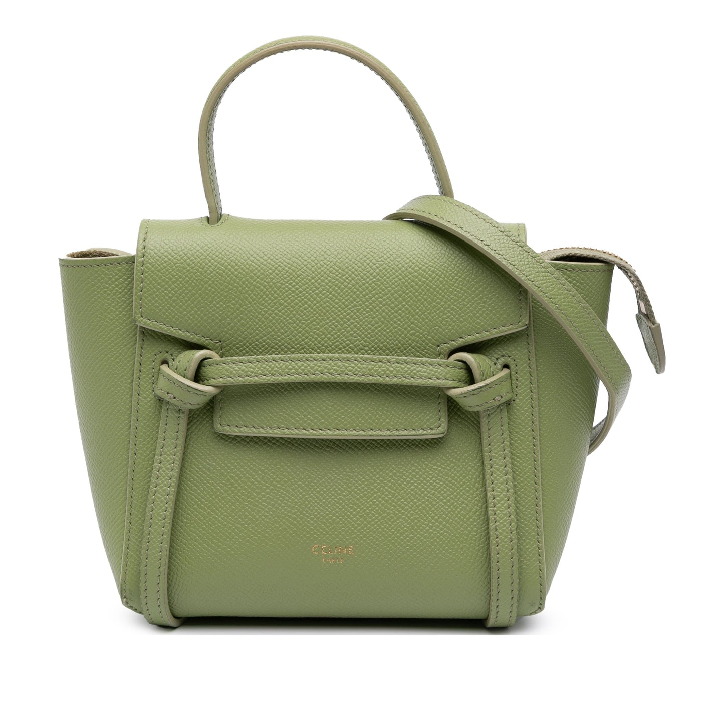 Celine Pico Grained Calfskin Belt Bag