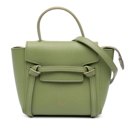 Celine Pico Grained Calfskin Belt Bag