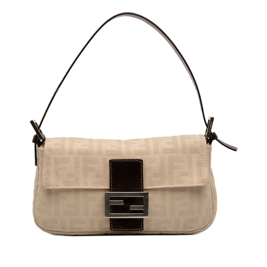 Fendi Zucca Canvas Baguette