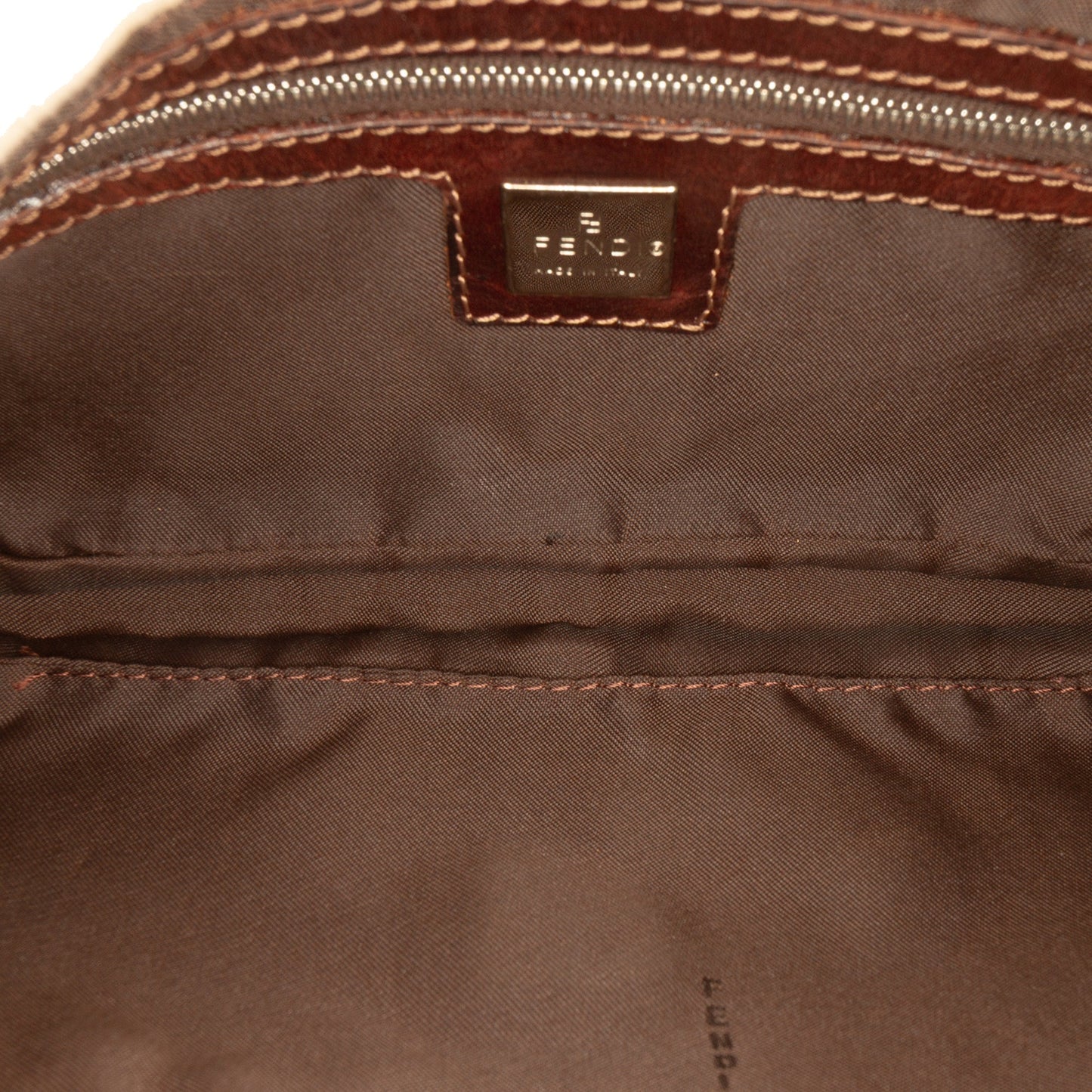 Fendi Zucca Canvas Baguette