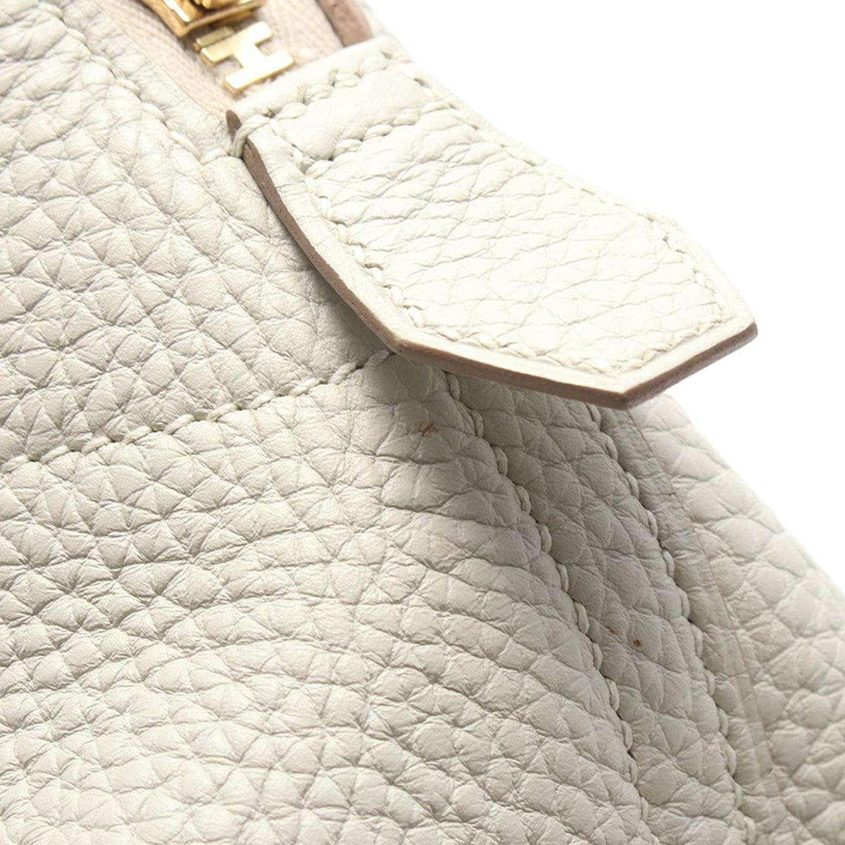 Hermès Clemence Bolide 31 — White