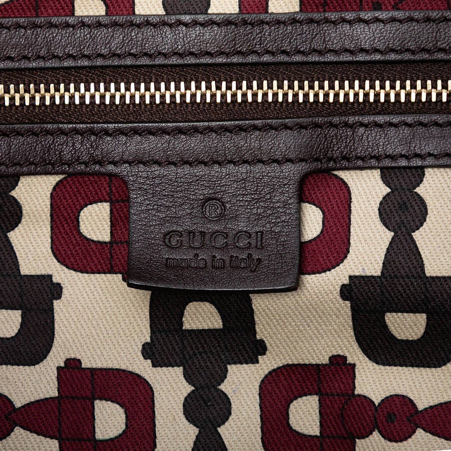 Gucci Large Guccissima Hysteria Satchel