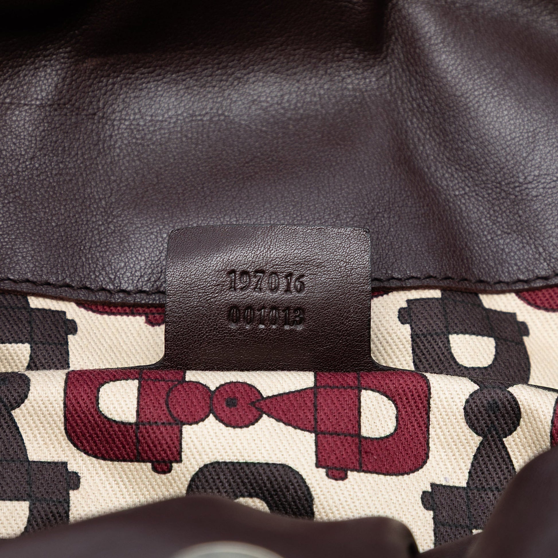 Gucci Large Guccissima Hysteria Satchel
