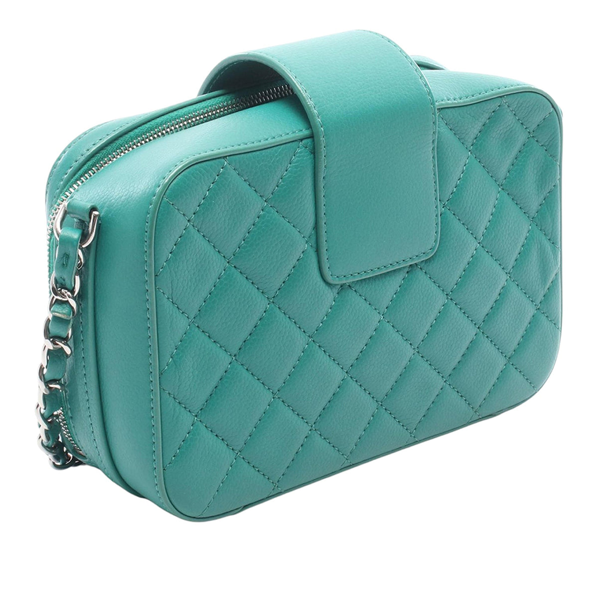 Chanel Small Quilted Lambskin CC Box Camera Bag