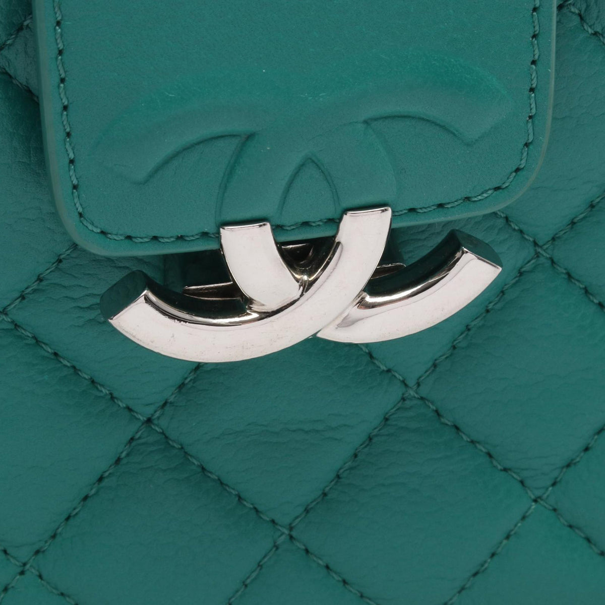 Chanel Small Quilted Lambskin CC Box Camera Bag