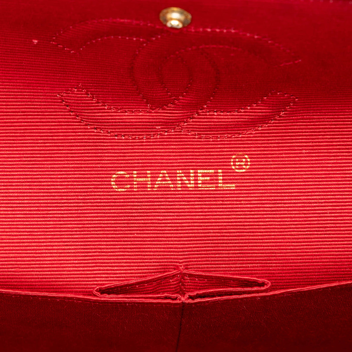 Chanel Small Classic Jersey Double Flap — Black