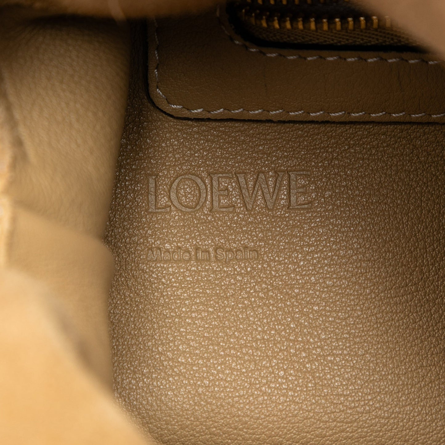 LOEWE Suede Flamenco Knot Crossbody