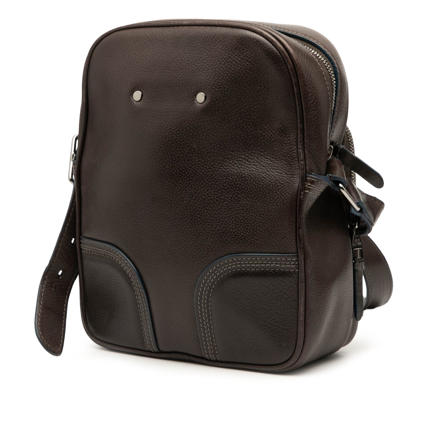 Louis Vuitton Leather Bequia Trotter MM