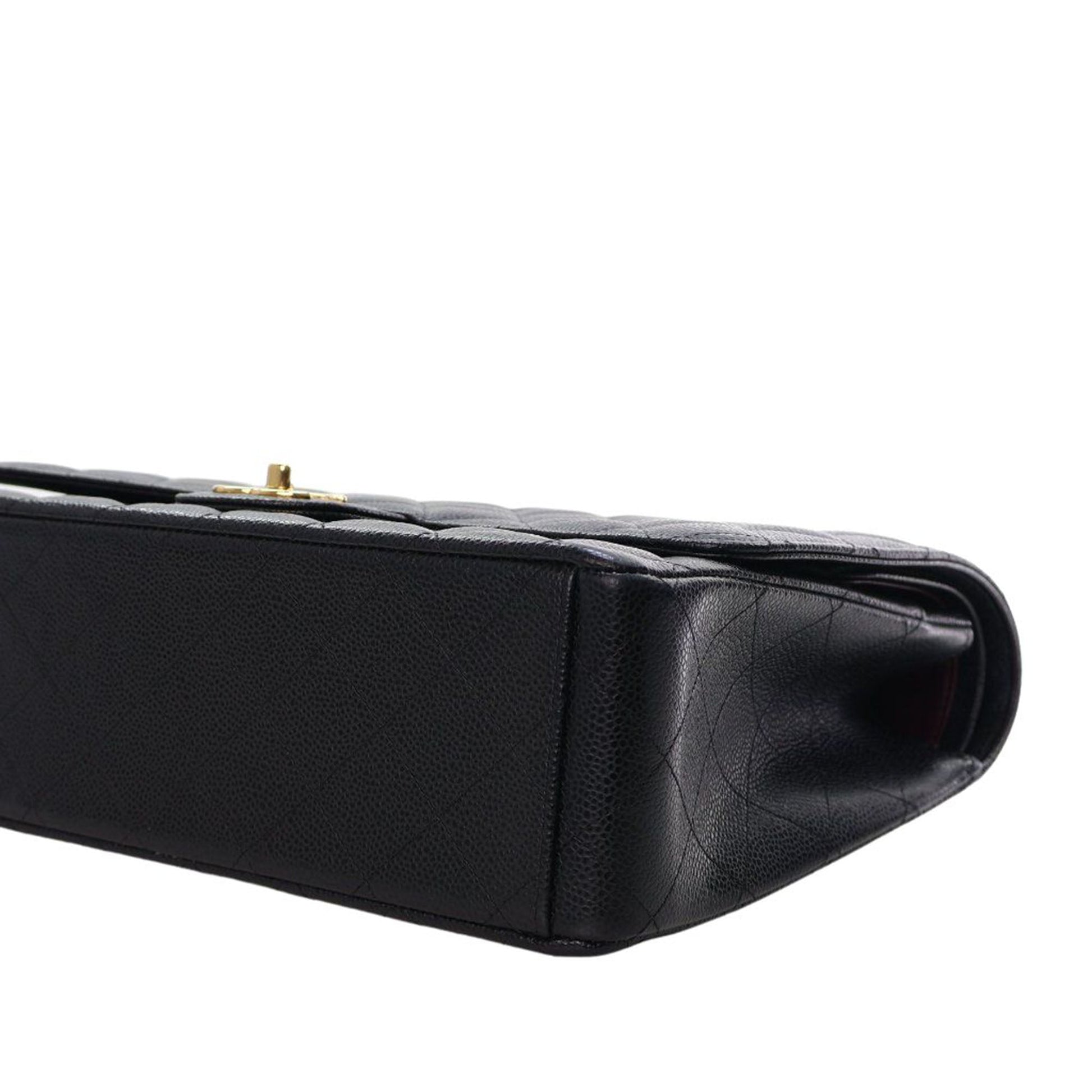 Chanel Maxi Classic Caviar Double Flap