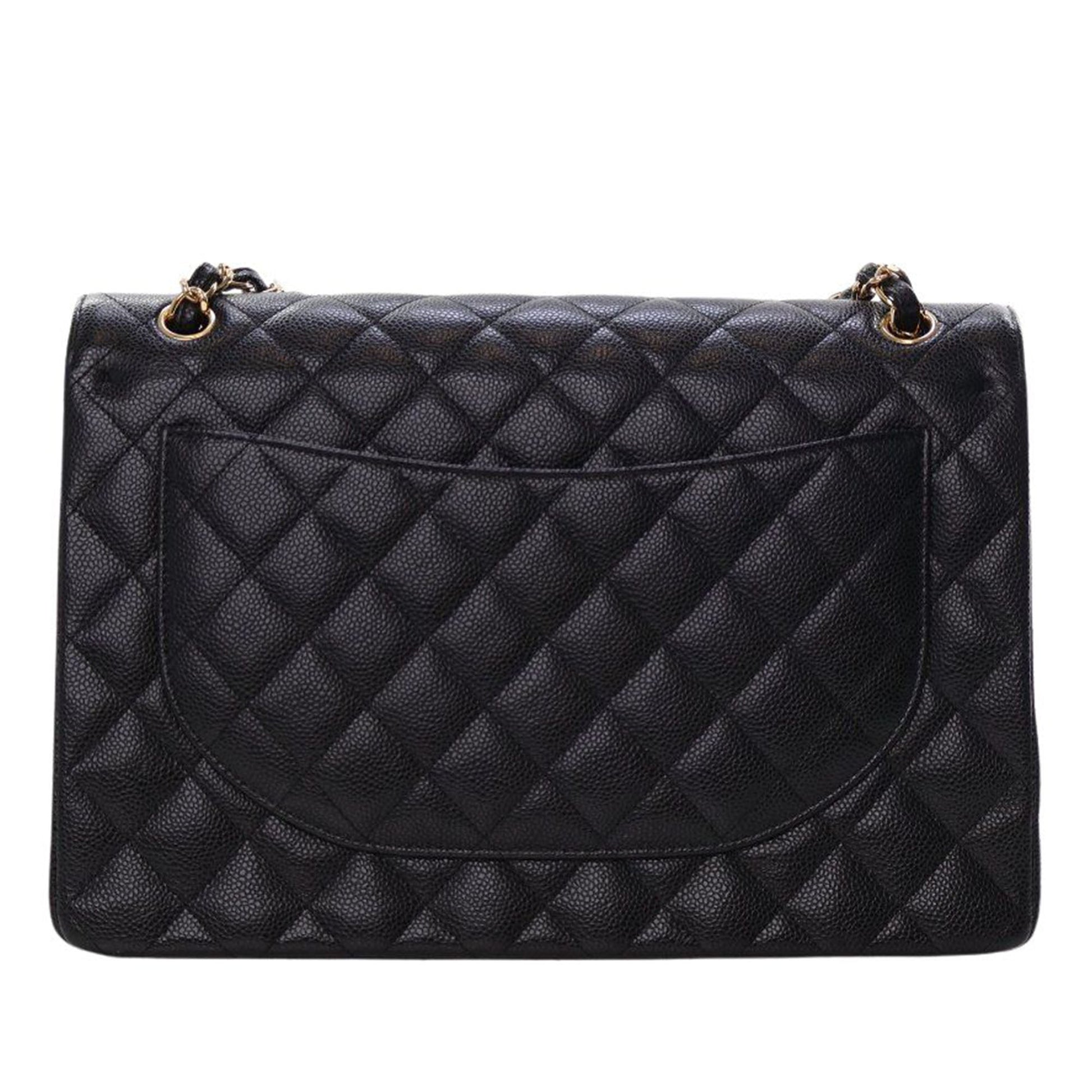 Chanel Maxi Classic Caviar Double Flap