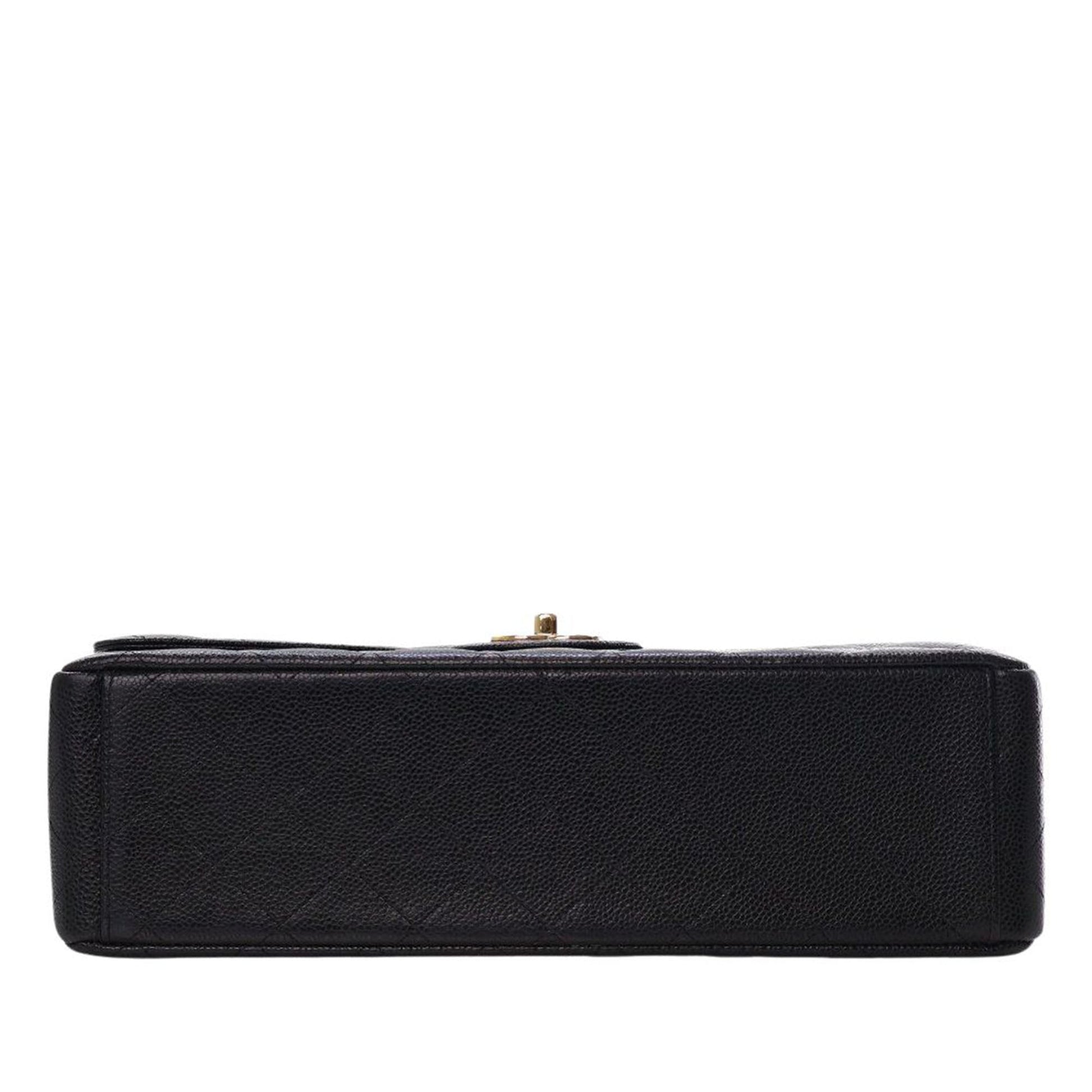 Chanel Maxi Classic Caviar Double Flap