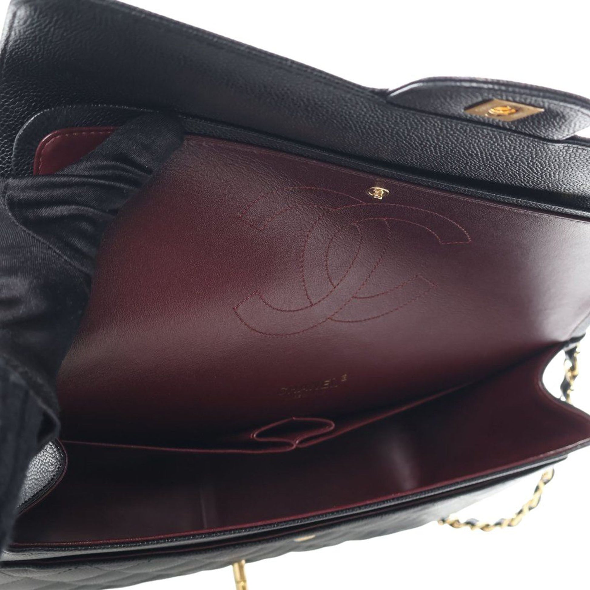 Chanel Maxi Classic Caviar Double Flap