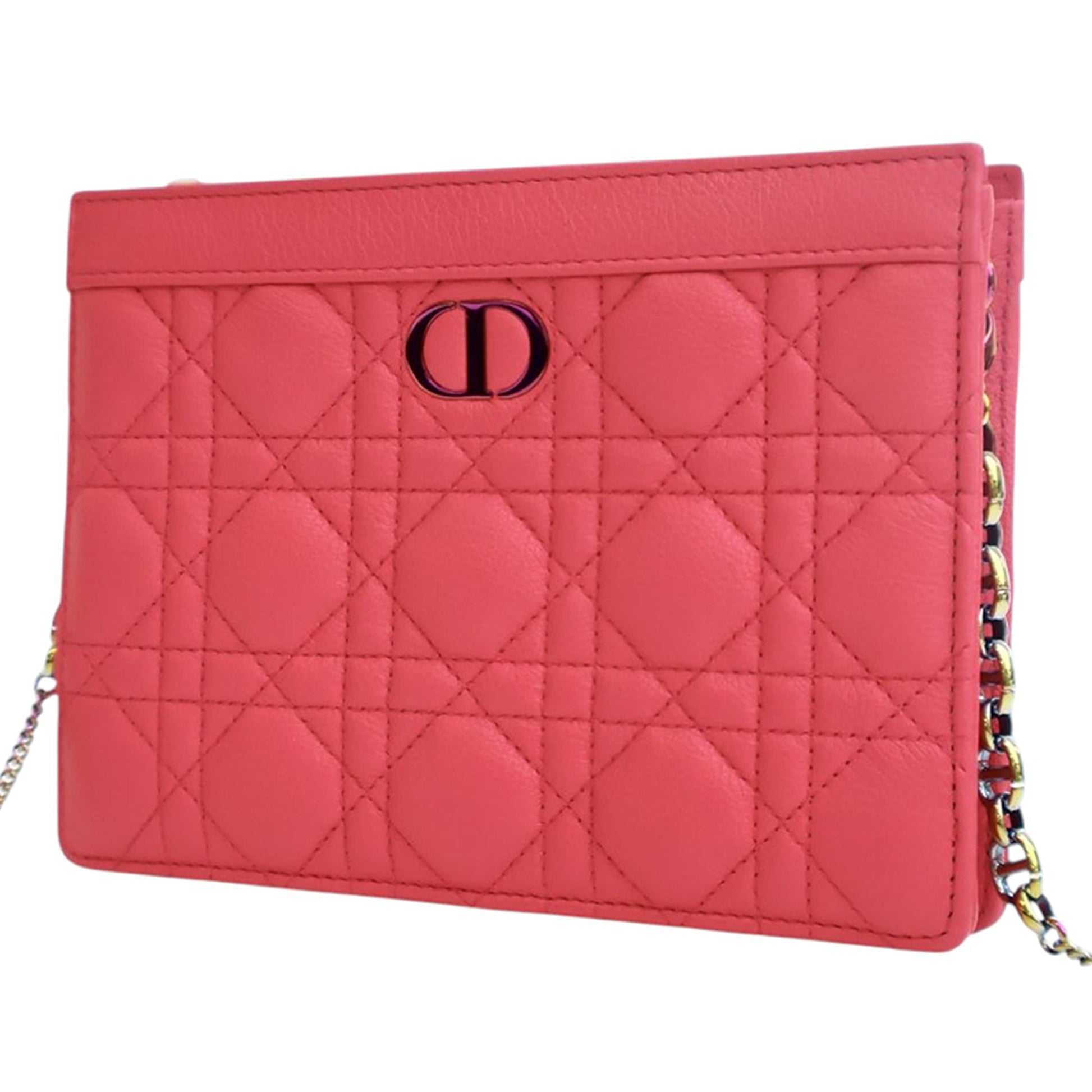 Dior Supple Cannage Calfskin Caro Every Dior Pouch