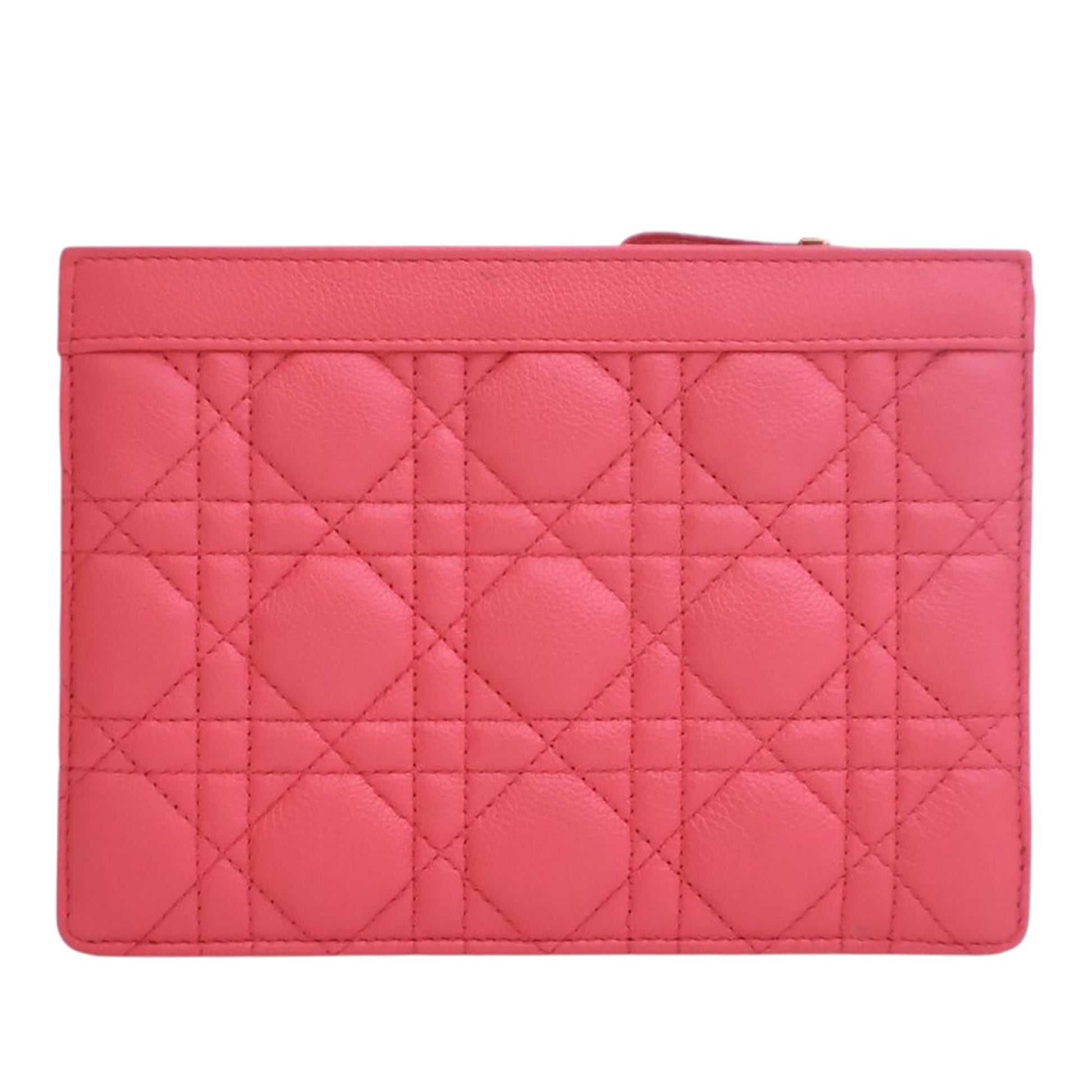 Dior Supple Cannage Calfskin Caro Every Dior Pouch