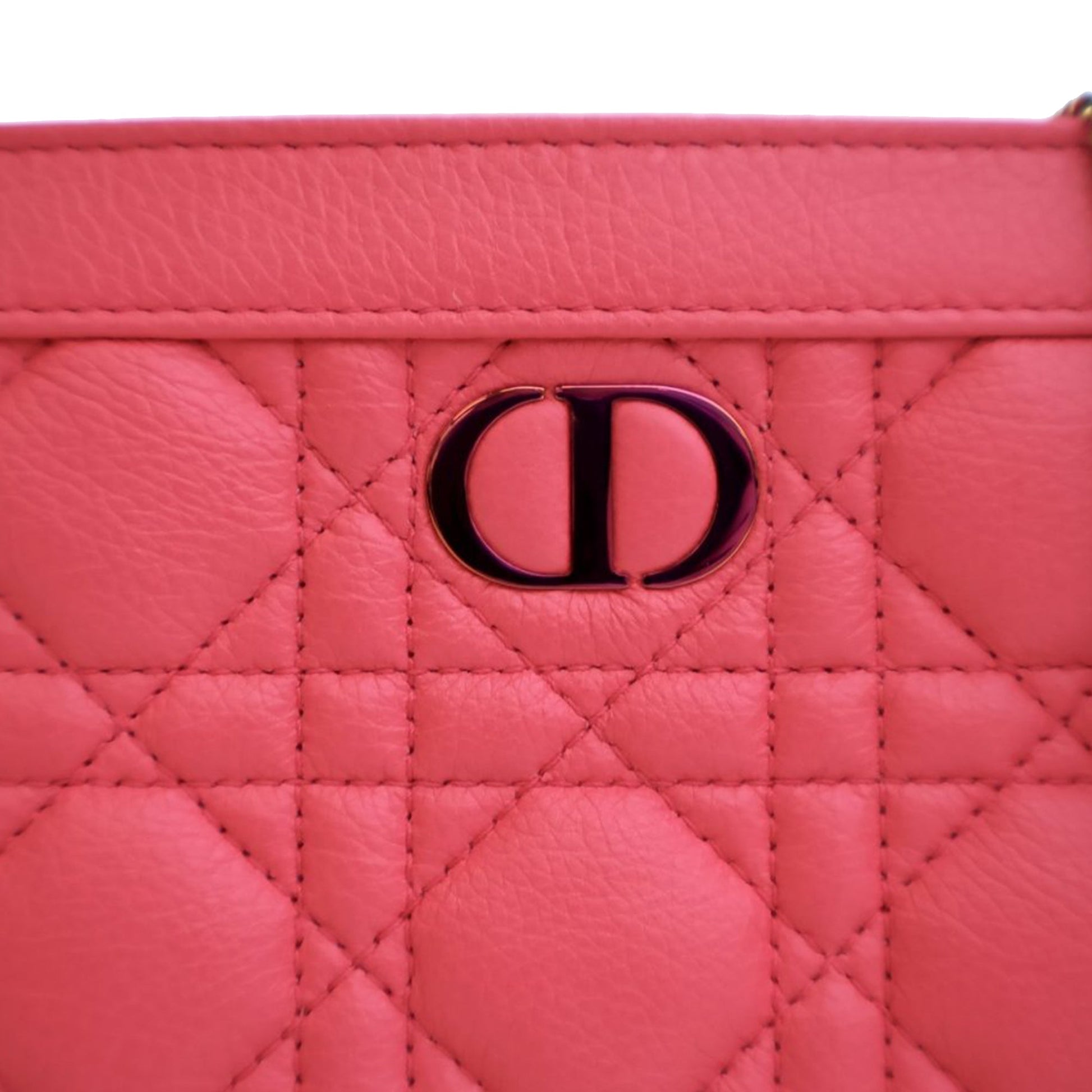 Dior Supple Cannage Calfskin Caro Every Dior Pouch
