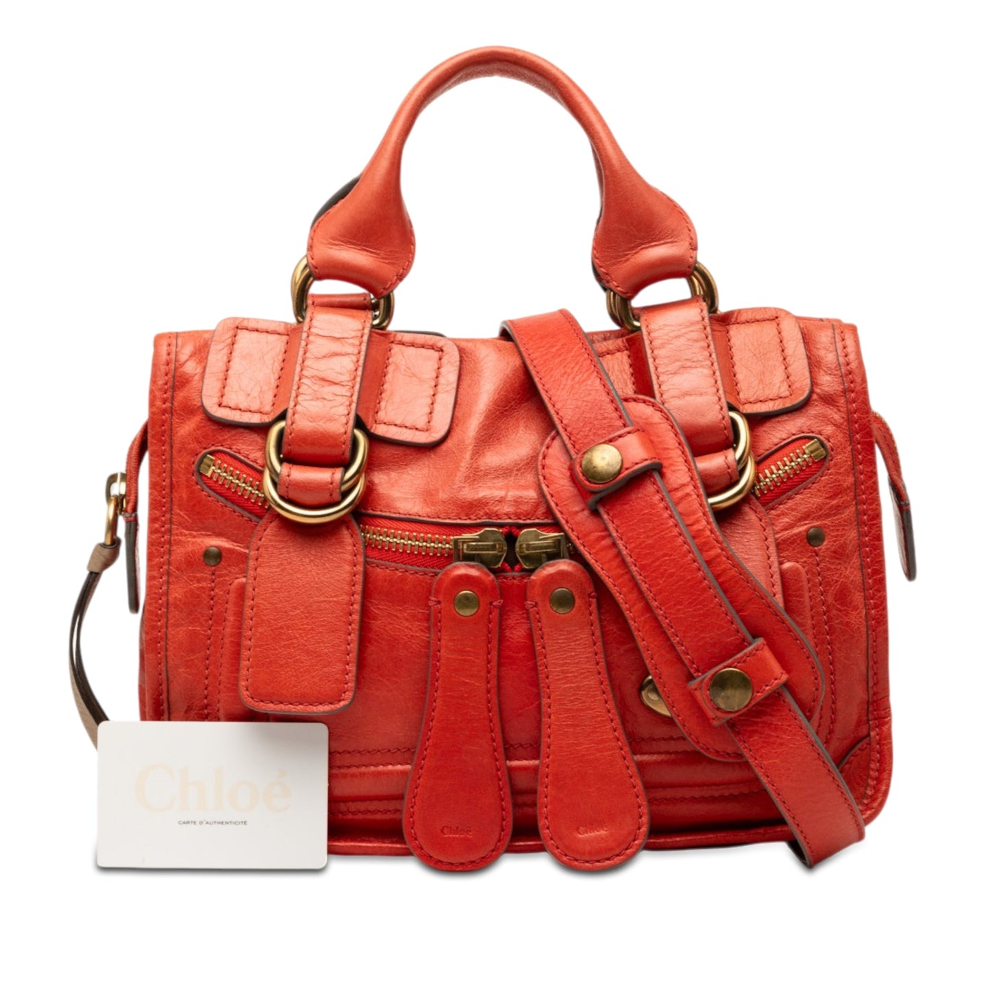 Chloé Small Leather Bay Satchel