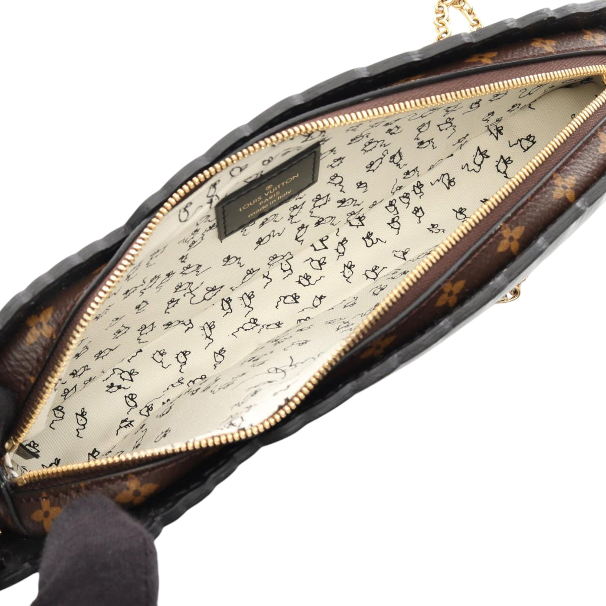 Louis Vuitton Epi Catogram Full Cat Crossbody