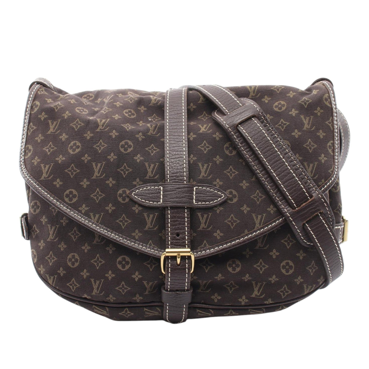 Louis Vuitton Monogram Mini Lin Saumur 30