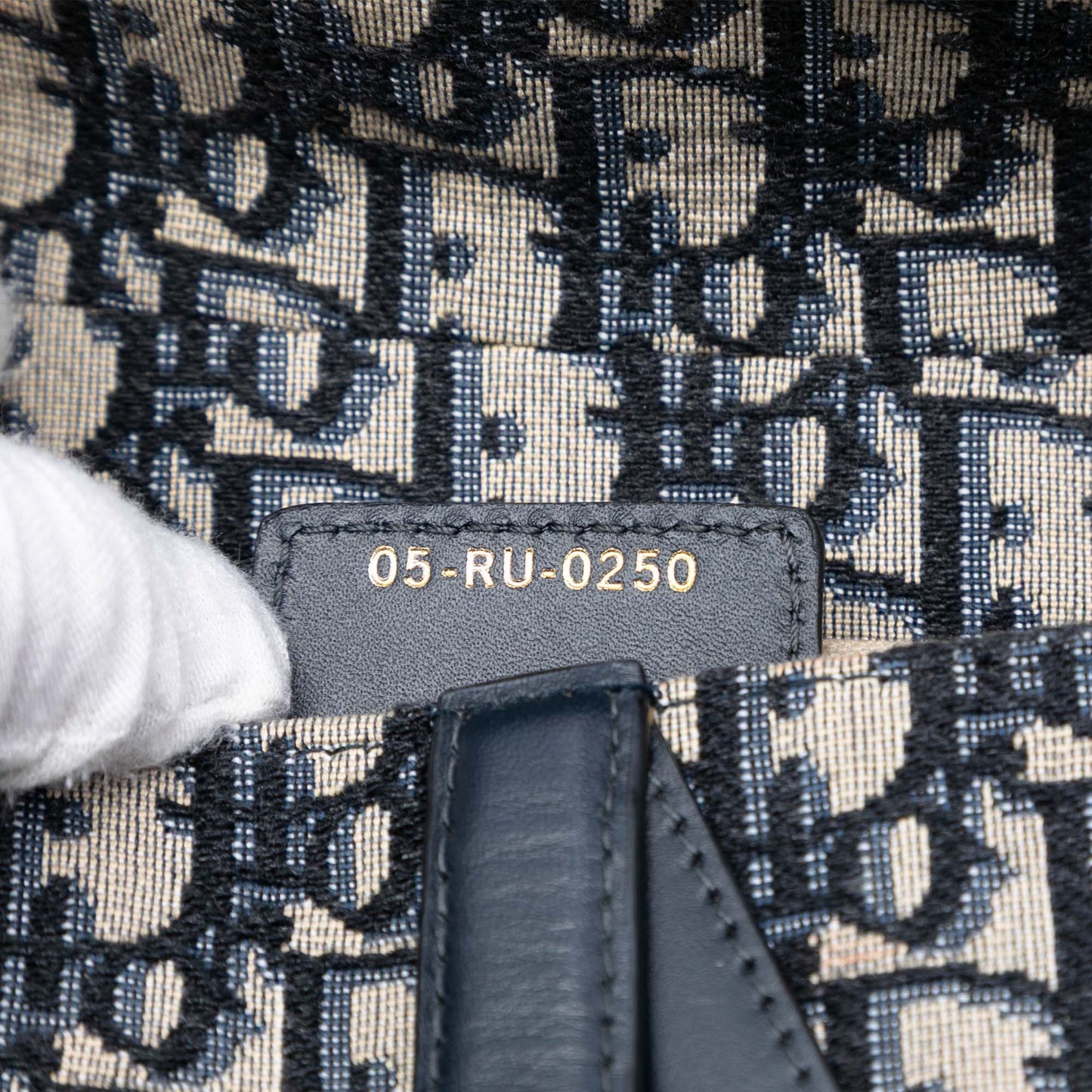 Dior Oblique Canvas Saddle Bag