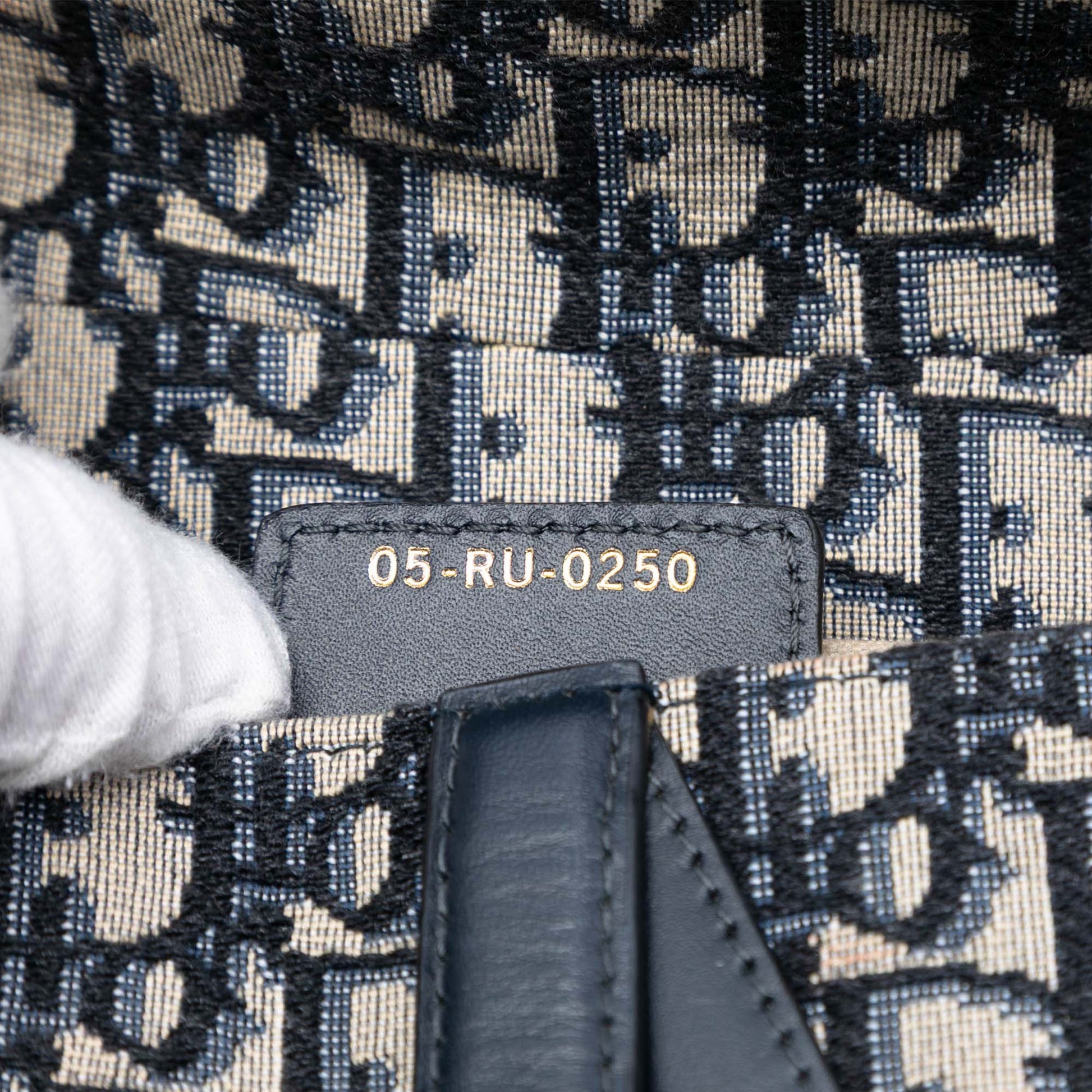 Dior Oblique Canvas Saddle Bag