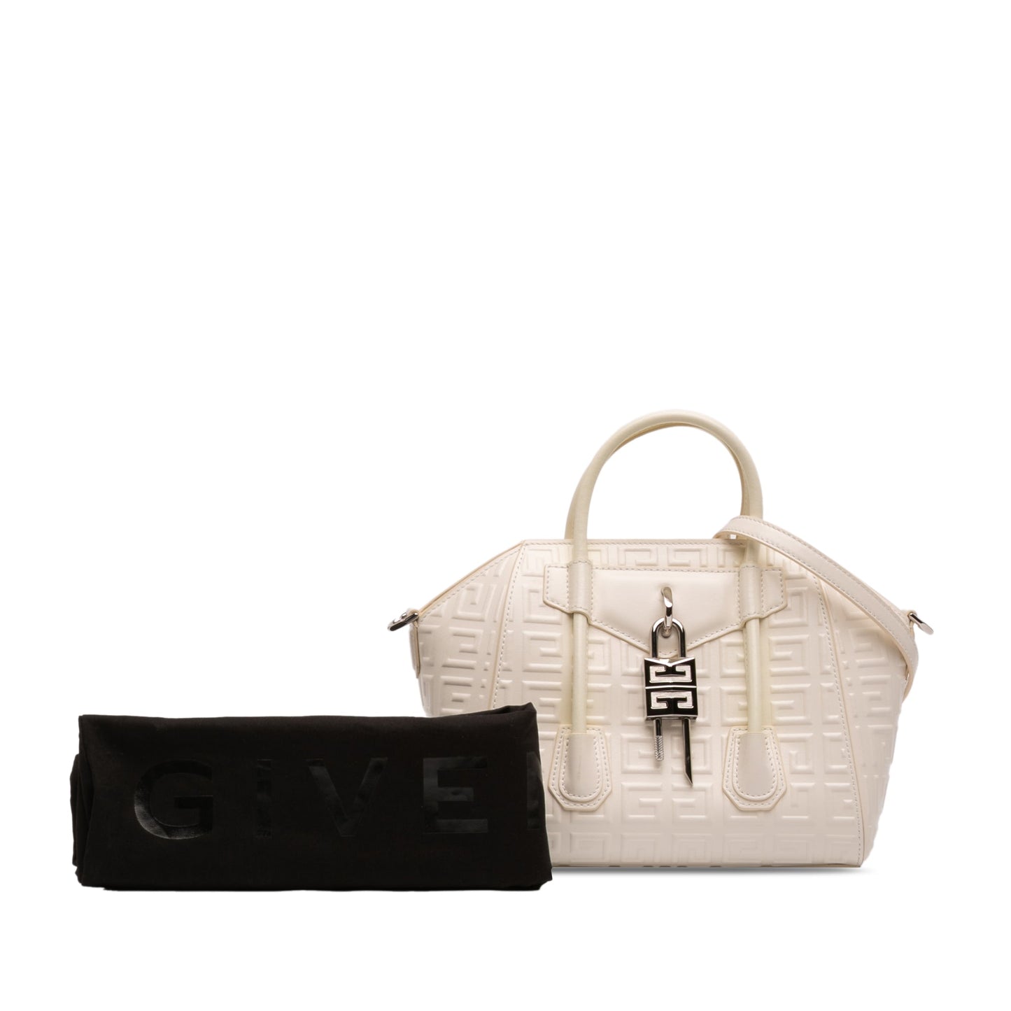 Givenchy Mini Calfskin 4G Antigona Lock Satchel