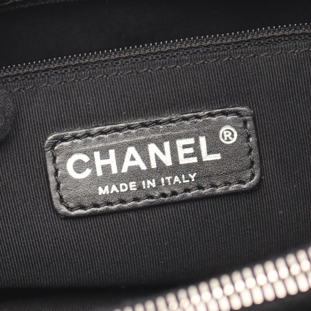 Chanel Caviar Grand Shopping Tote — Black