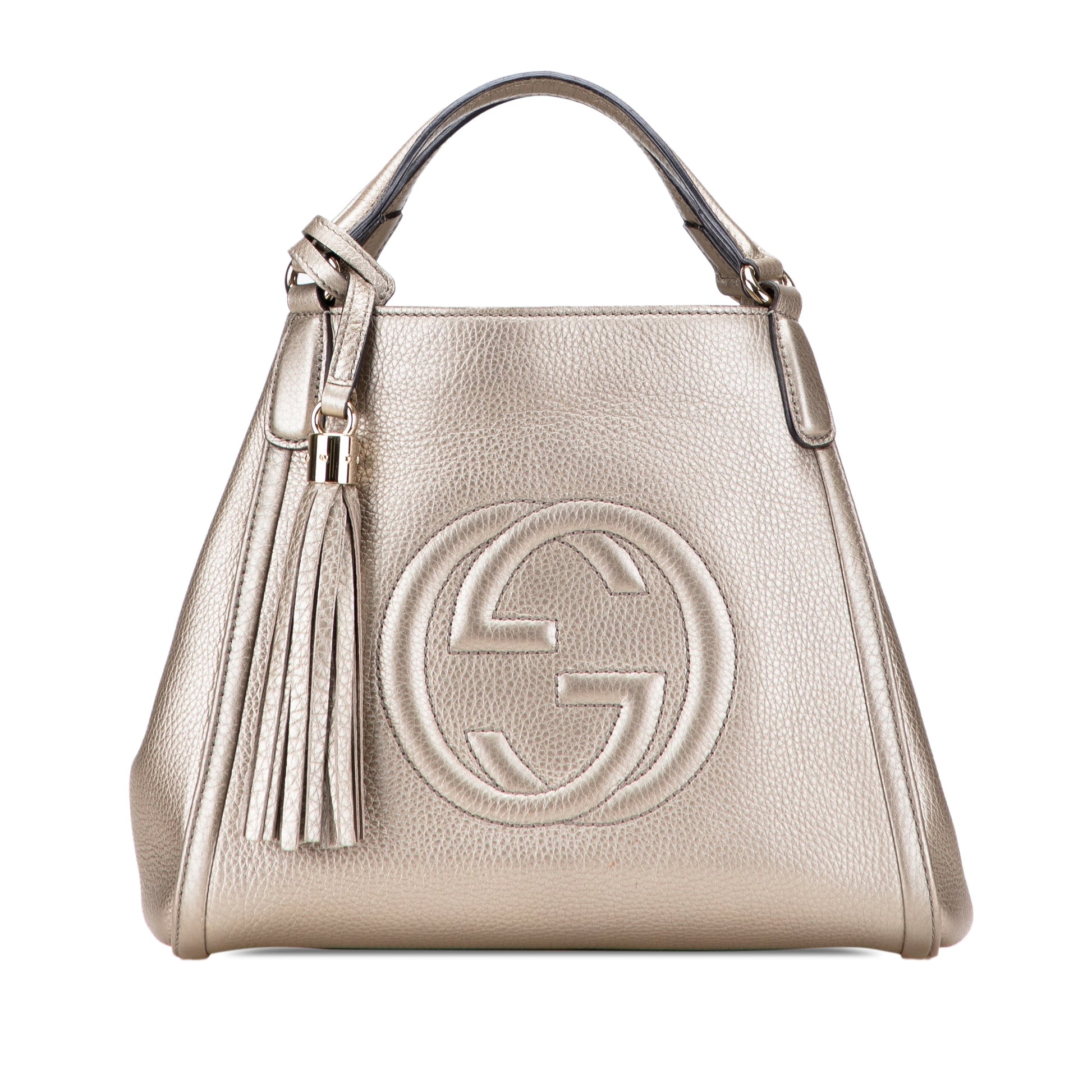Gucci Small Leather Soho Satchel