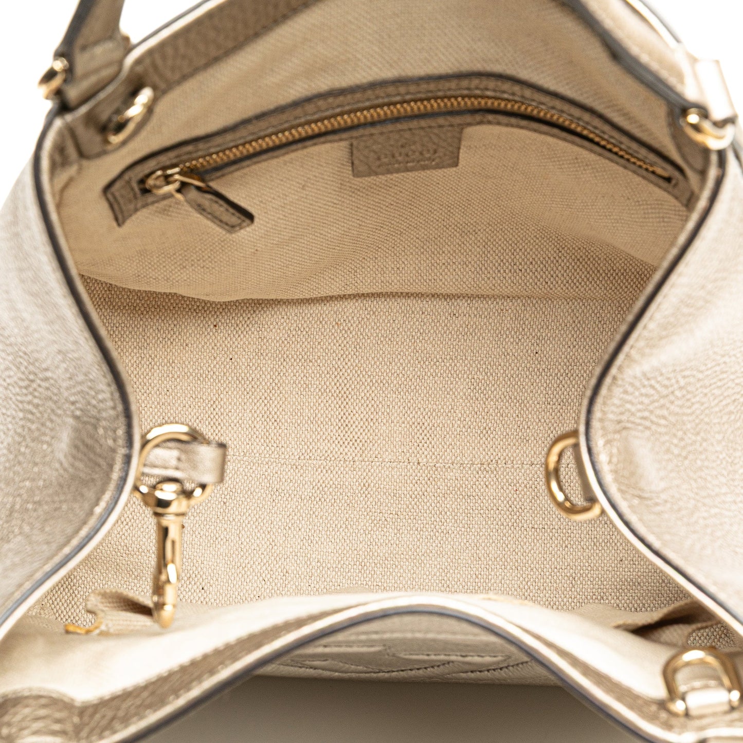 Gucci Small Leather Soho Satchel