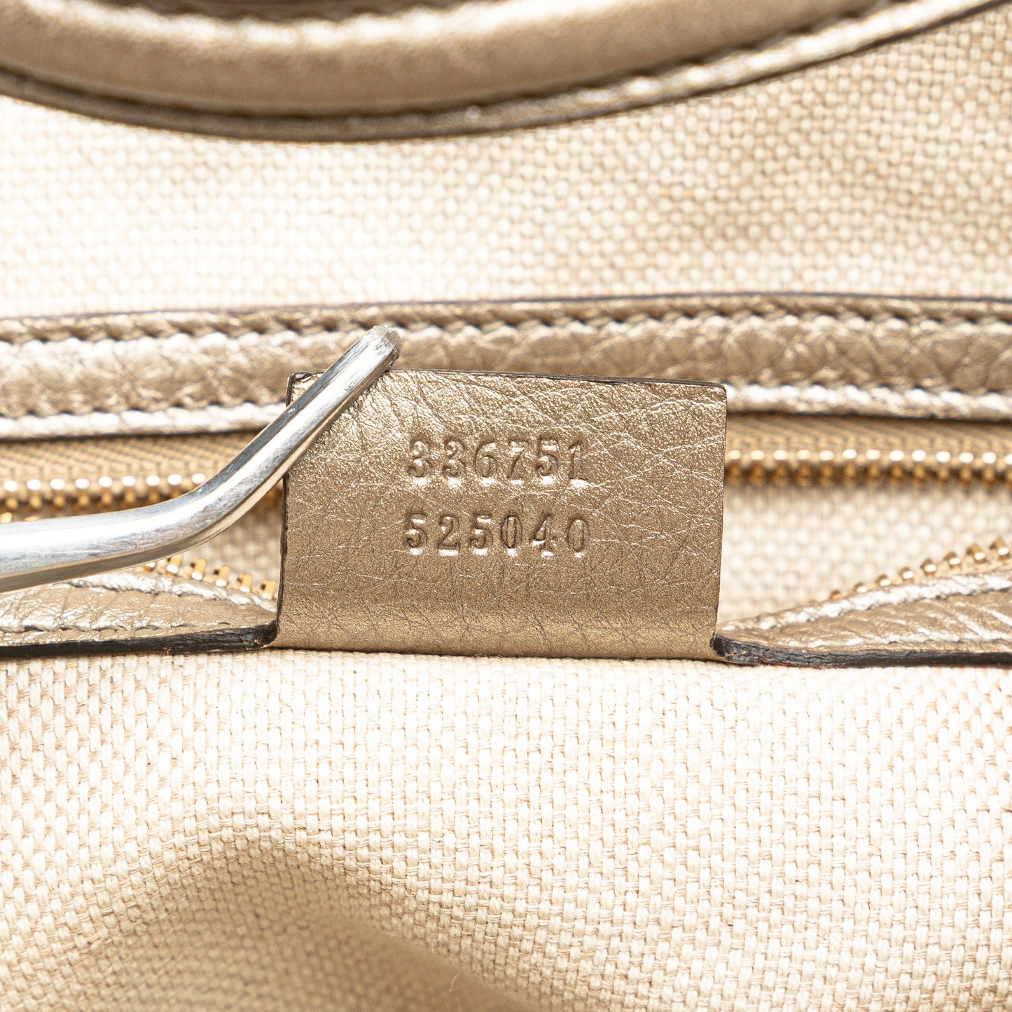 Gucci Small Leather Soho Satchel