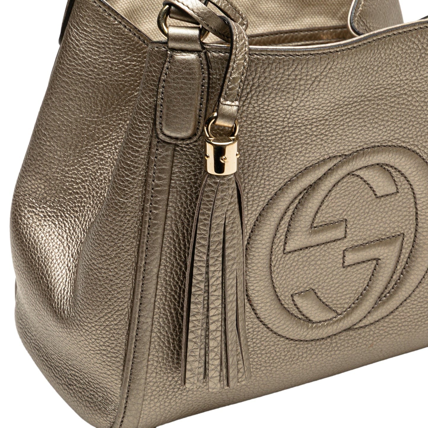 Gucci Small Leather Soho Satchel