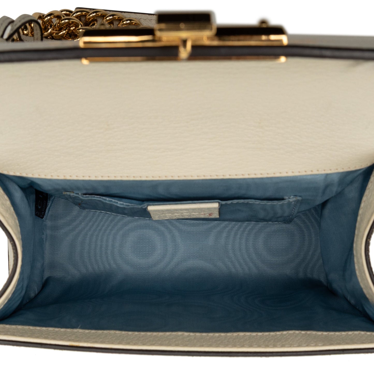 Gucci Small Leather Bee Star Padlock Crossbody