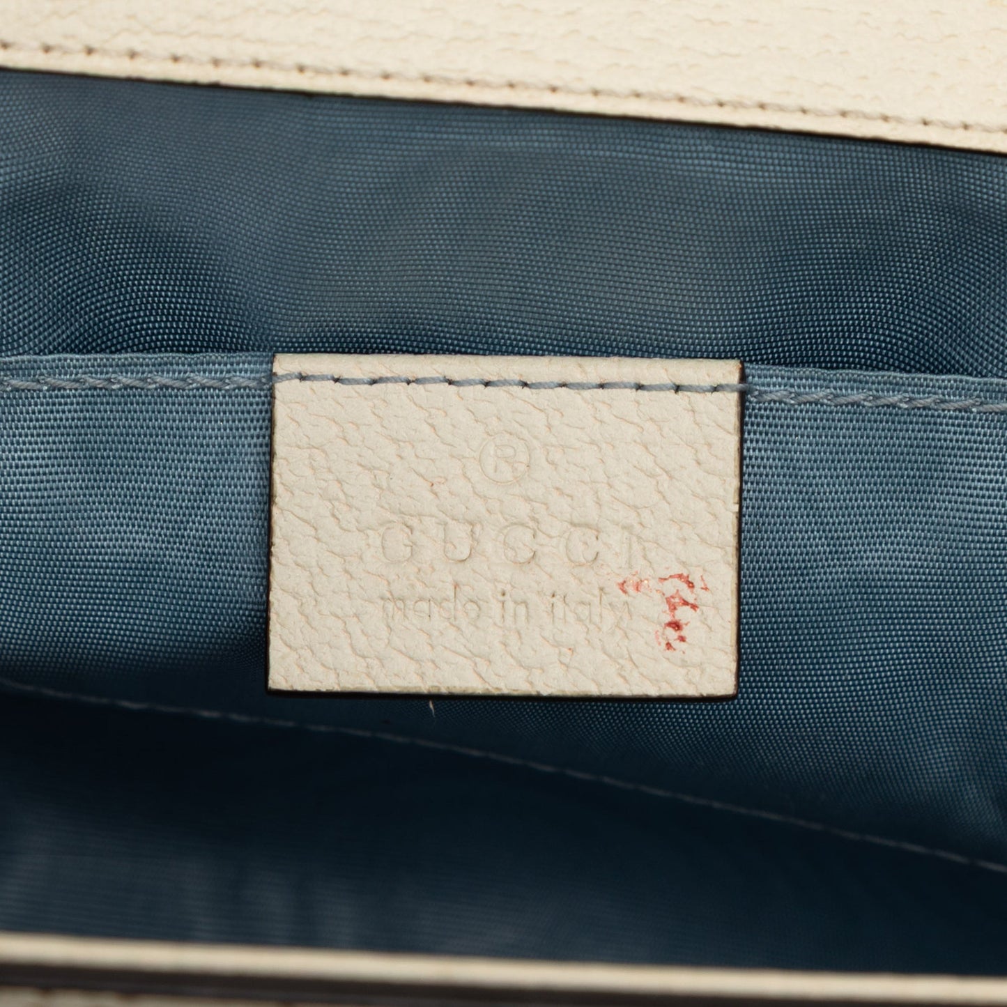 Gucci Small Leather Bee Star Padlock Crossbody