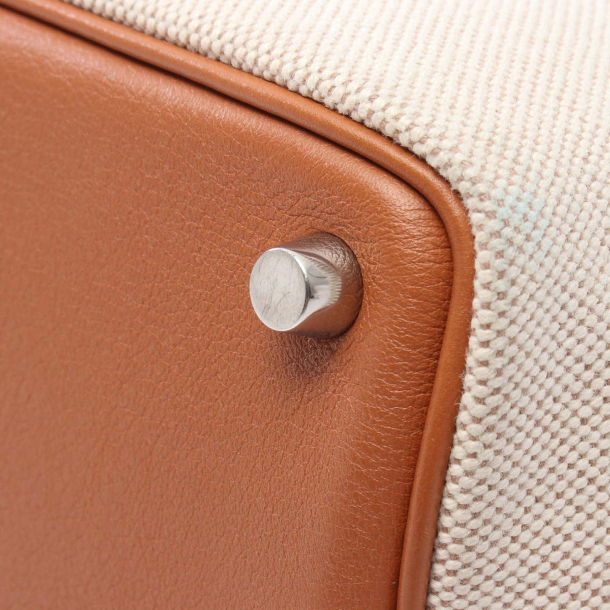 Hermès Toile and Barenia Picotin 18 — Beige