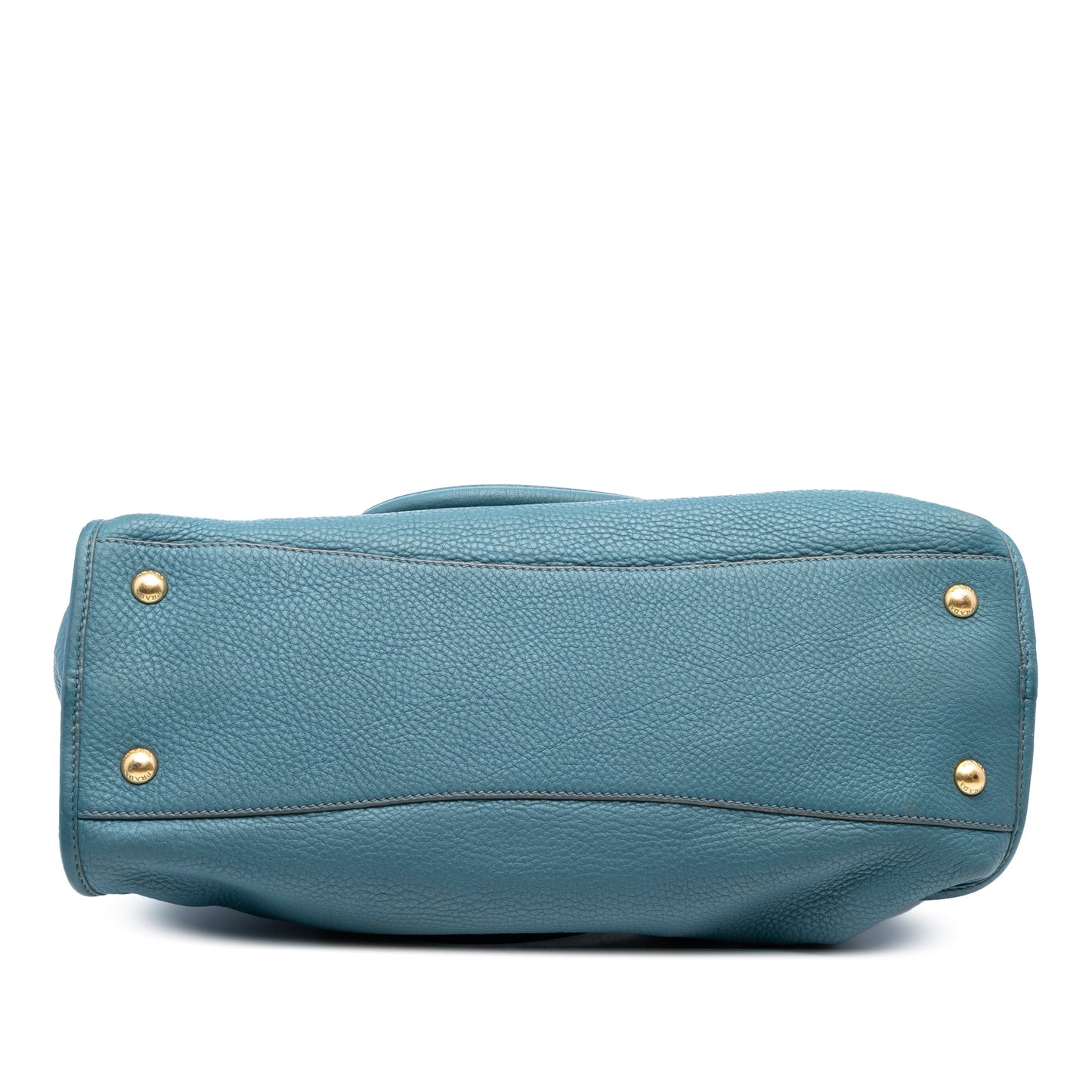 Prada Vitello Daino Zip Top Satchel