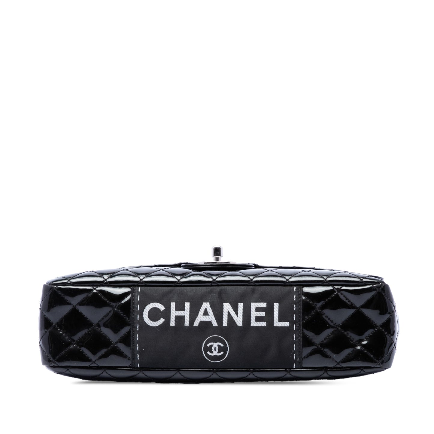 Chanel Medium Quilted Patent Secret Label Flap