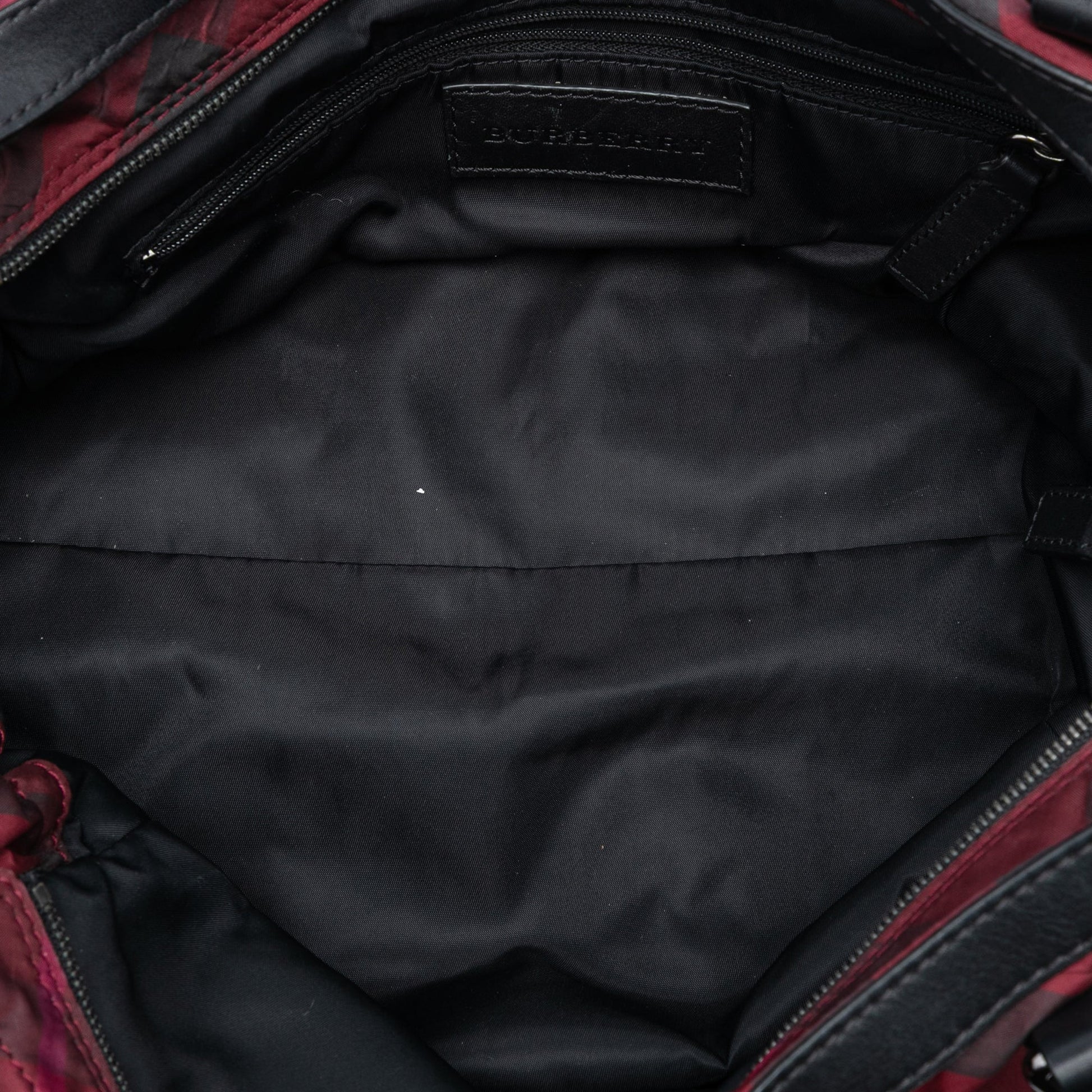 Supernova Check Nylon Buckleigh Tote