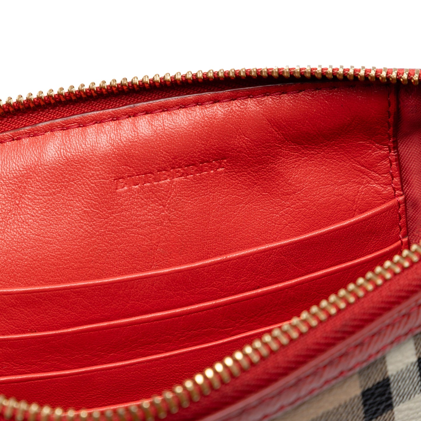 Burberry Haymarket Check Coated Canvas Peyton Crossbody
