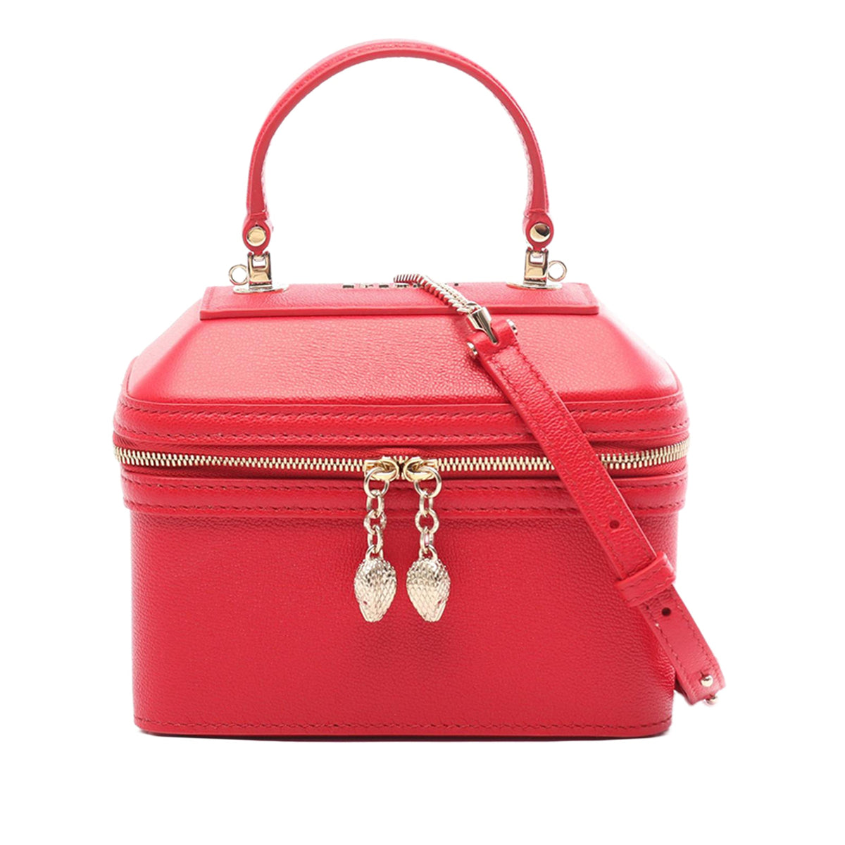 Bvlgari Leather Serpenti Forever Vanity Bag