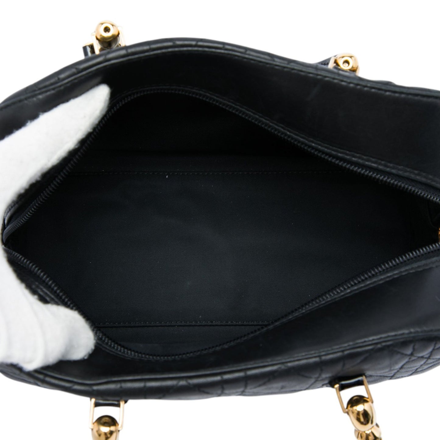 Dior Lambskin Cannage Malice Handbag