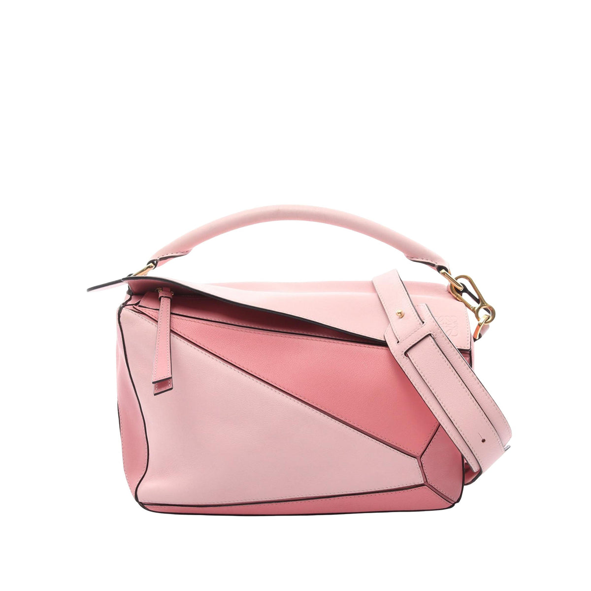 LOEWE Medium Calfskin Puzzle Satchel