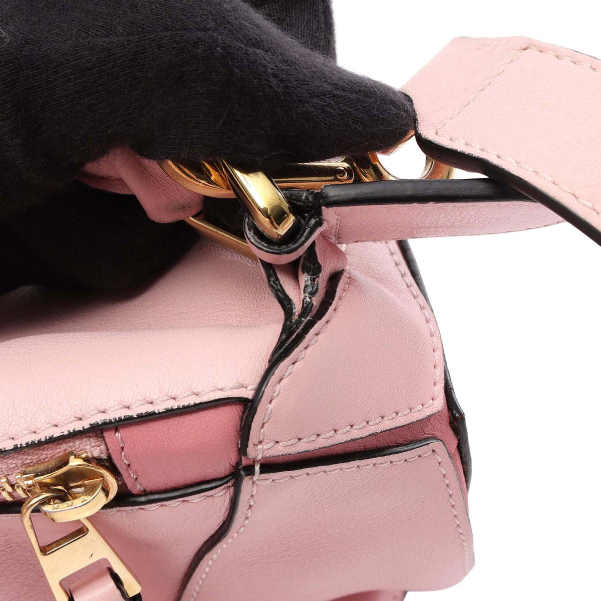 LOEWE Medium Calfskin Puzzle Satchel
