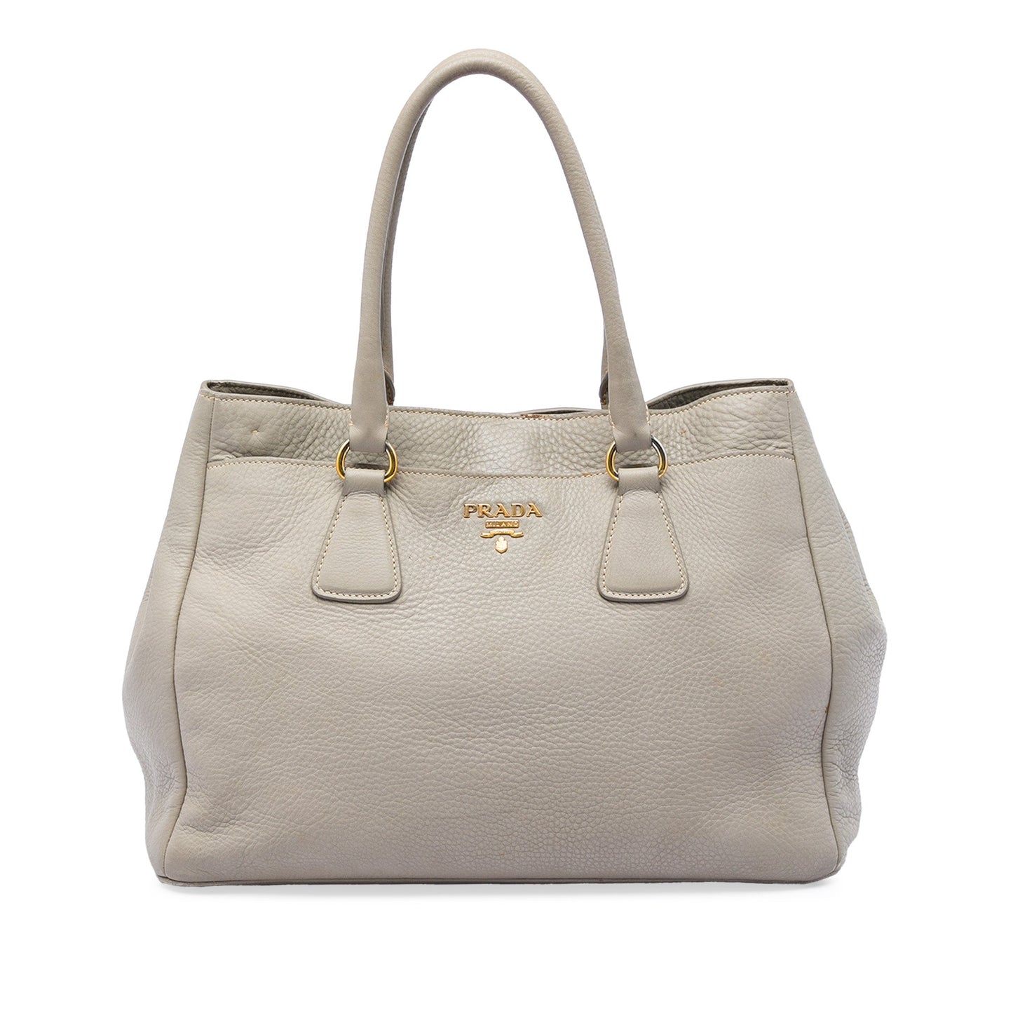 Prada Vitello Daino Open Convertible Tote